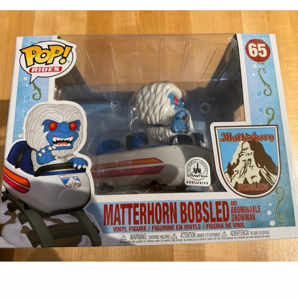 Funko Pop! Disney Parks Exclusive Matterhorn Bobsled and Abominable Snowman